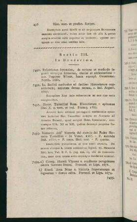 496-608, Sectio IIII. In Duodecimo