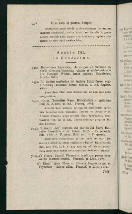 496-608, Sectio IIII. In Duodecimo