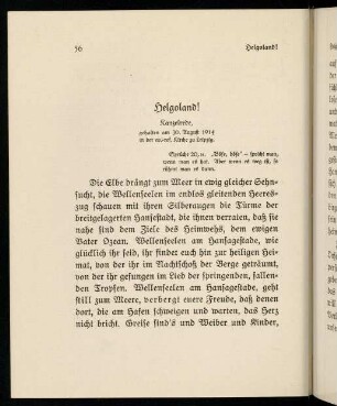 56-65, Helgoland!