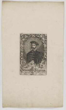 Bildnis des Heinrich Pilgram
