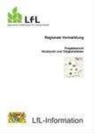 Regionale Vermarktung : Projektbericht. 1, Strukturen und Tätigkeitsfelder