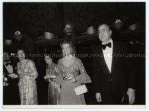 Helmut und Hannelore Kohl auf dem Presseball