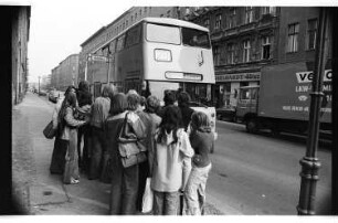Kleinbildnegativ: Manteuffelstraße, 1976