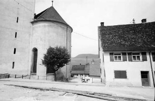 Mühlheim (Donau): Kirchenchor und Häuser