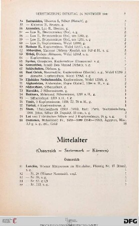 Mittelalter (Nr. 81-140)