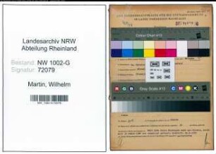 Entnazifizierung Wilhelm Martin, geb. 10.10.1902 (Kaufm.Angest.)