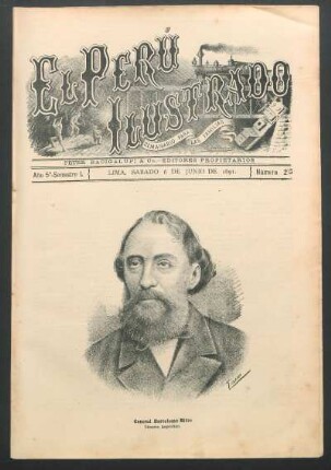 [Retrato de] General Bartolomé Mitre