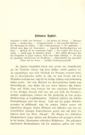 Siebentes Kapitel. Siegesfeier in Tokio und Yokohama...