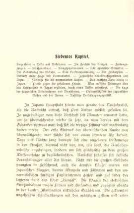 Siebentes Kapitel. Siegesfeier in Tokio und Yokohama...