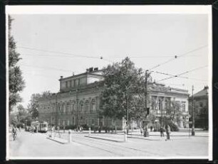 Albert-Theater, Dresden (auch: Theater des Volkes, Stadttheater): Ansicht von Süden