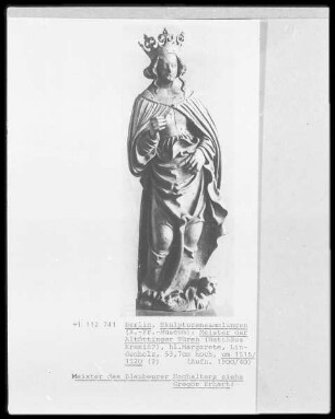 Zwei Heilige — Die heilige Margarethe