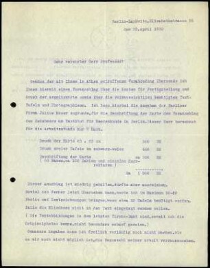 H. Lehmann an G. Karo