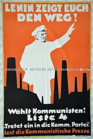 Aufruf der KPD zur Reichstagswahl am 7. Dezember 1924