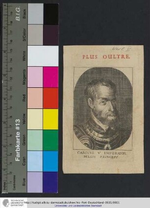 Carolus V Imperator, Belgii Princeps