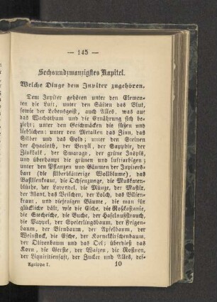 Sechsundzwanzigstes Kapitel.