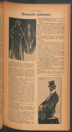 Desquite póstumo : Firmas italianas