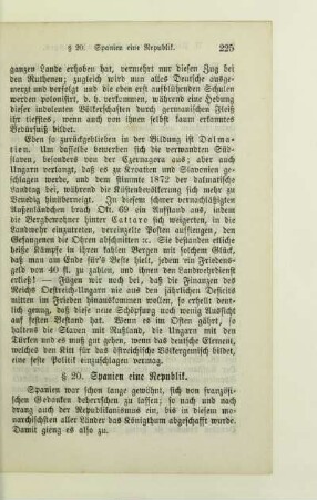 § 20. Spanien eine Republik