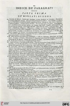 Indice de' paragrafi