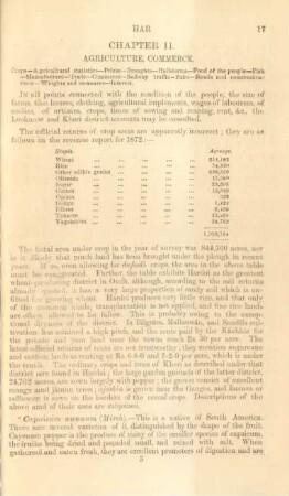 Chapter II. Agriculture, commerce