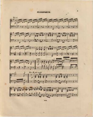 Oeuvres pour la flûte avec accompagnement d'orchestre ou de piano : op. 4,11. 4, Nel cor piu non mi sento : thême variée ; mit Klavierbegl.