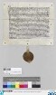 Hans von Sparnek, Schultheiß, und die Schöffen der Stadt Nürnberg beurkunden auf Zeugnis Franz Wendelsteiners und Peter Zenners, dass Görg Haller und Maria, dessen Ehefrau, an Burkhart Helchner vier von Graf Johann von Leuchtenberg zu Lehen rühende Wiesen, genannt die Grießwiese, die Seewiese, die Rebwiese, und die Krygwiese an der Grasnach, ferner die Mühle zu Grasnach, die Leyten und das Holz unterhalb der Mühle, eine ander Leyten und Holz gegenüber, das Purgstall genannt, und ein Höflein darunter gelegen, das vormals Fritz Pömer vererbt war, alles Leuchtenbergische Lehen, endlich ihre eigene Wiese an der Prubach verkauft haben. - Siegler: die Stadt Nürnberg.