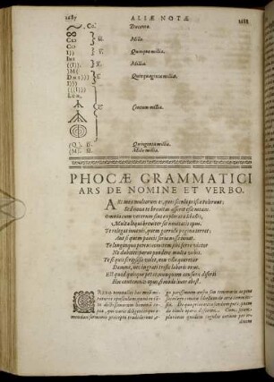 Phocae Grammatici Ars De Nomine Et Verbo