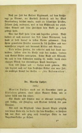 Dr. Martin Luther