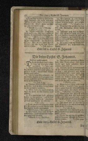 Die dritte Epistel S. Johannis.