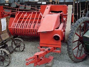 Hochdruck Strohpresse