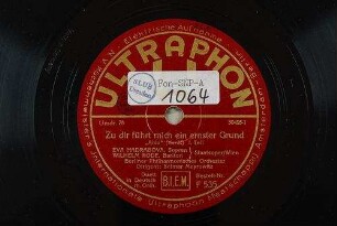 Zu dir führt mich ein ernster Grund : "Aida"; I. Teil / (Verdi)