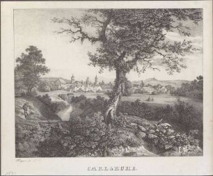Carlsruhe, von Mühlburg aus genommen