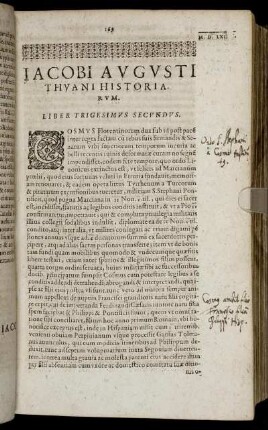 Liber Trigesimus Secundus.