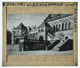 Kaiserpfalz Goslar (Rekonstruktionszeichnung)