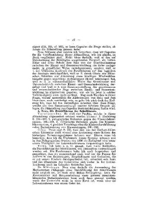 Die Durchführung der Schulklassen