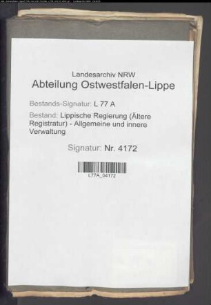 Generalteilung der Dingerdisser und Sudheide bei Bechterdissen und Ubbedissen