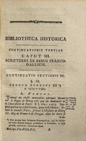 Bibliotheca Historica. 8,1