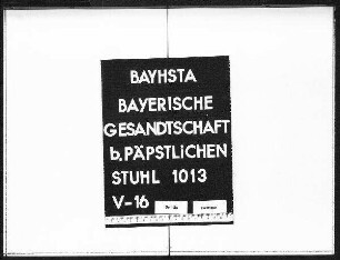 Die Neubesetzung des Bischofsstuhls zu Rottenburg und die Frage eines württembergischen Konkordats