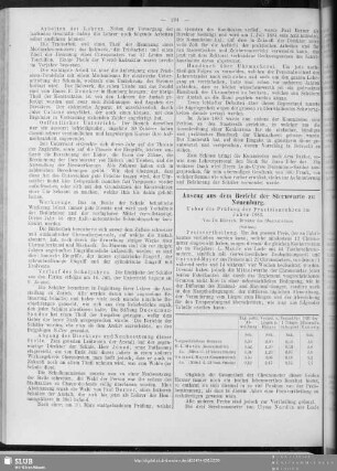 Auszug aus dem Bericht der Sternwarte zu Neuenburg (Schluss) : Ueber die Prüfung der Präzisionsuhren im Jahre 1883