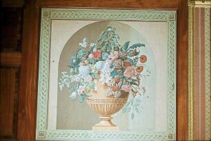 Vase mit verschiedenen Blumen