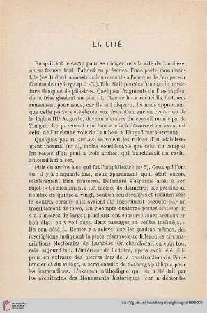 II: La Cité