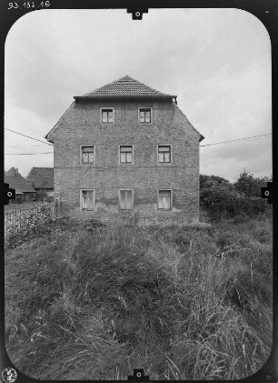 Dresden-Reick, Altreick 17. Gehöft (18./19. Jh.). Wohnhaus. Giebelfront