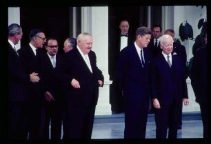 Erhard, Kennedy, Lübke