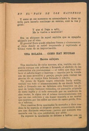 Una bolada...como hay muchas : Escena callejera