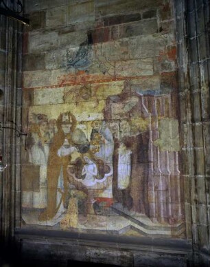 Die Taufe der heiligen Ottilie
