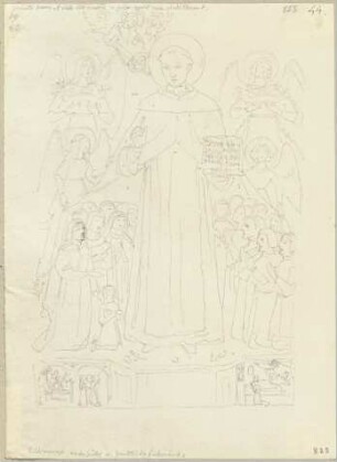 Vinzenz von Saragossa, in San Domenico bei Gubbio