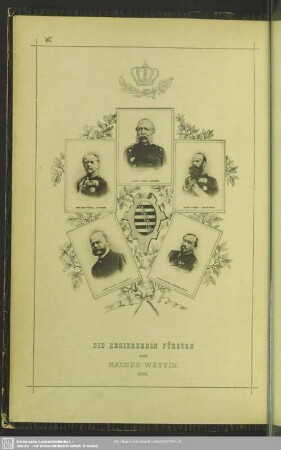 Die Regierenden Fürsten des Hauses Wettin