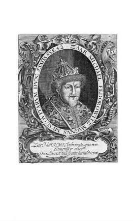Zaar Michael Fedorowitz Magnvs Mvscovitarvm Dvx Ætatis Svæ 42