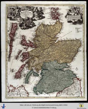Magnae Britanniae pars septentrionales qua Regnum Scotiae