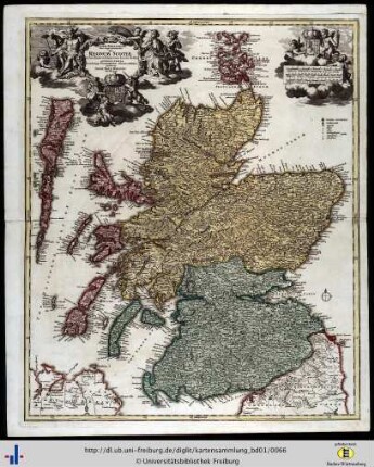 Magnae Britanniae pars septentrionales qua Regnum Scotiae