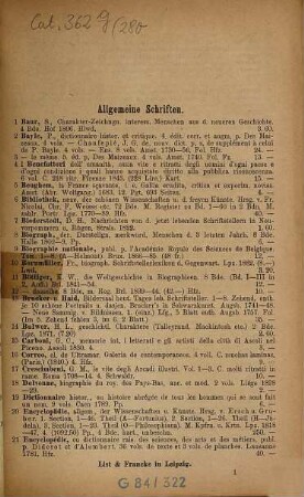 Lager-Verzeichnis. 280. 1896